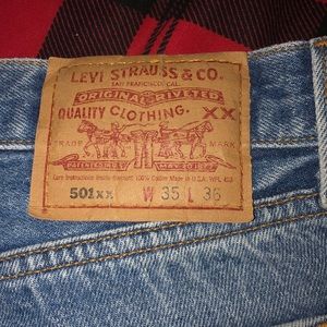 Levi’s 501 W36 L35